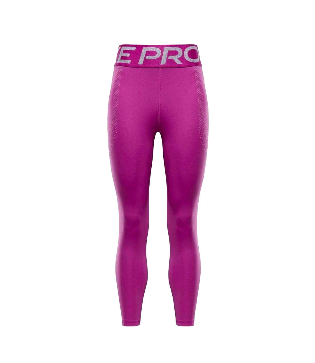 Womens/ladies Pro Sculpt Perforated Leggings Hot Fushia Nike-1