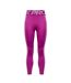 Womens/ladies Pro Sculpt Perforated Leggings Hot Fushia Nike-1