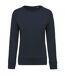 Sweat shirt coton bio - Femme - K481 - bleu marine