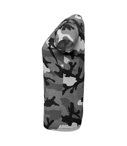SOLS - T-shirt à motif camouflage - Femme (Gris) - UTPC2165