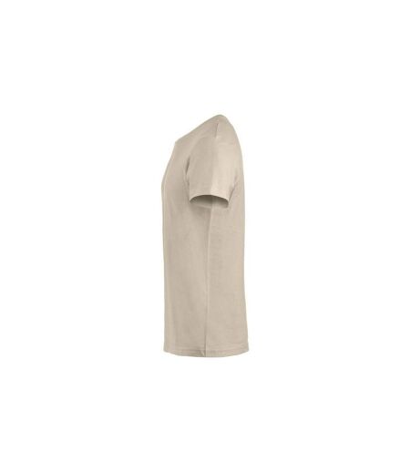 T-shirt Homme Kaki Clair Clique