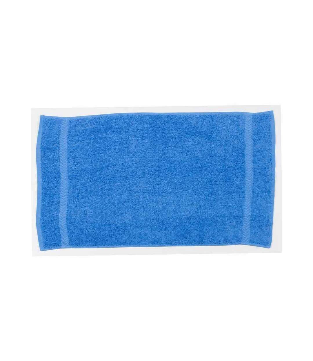 Luxury hand towel bright blue Towel City-1