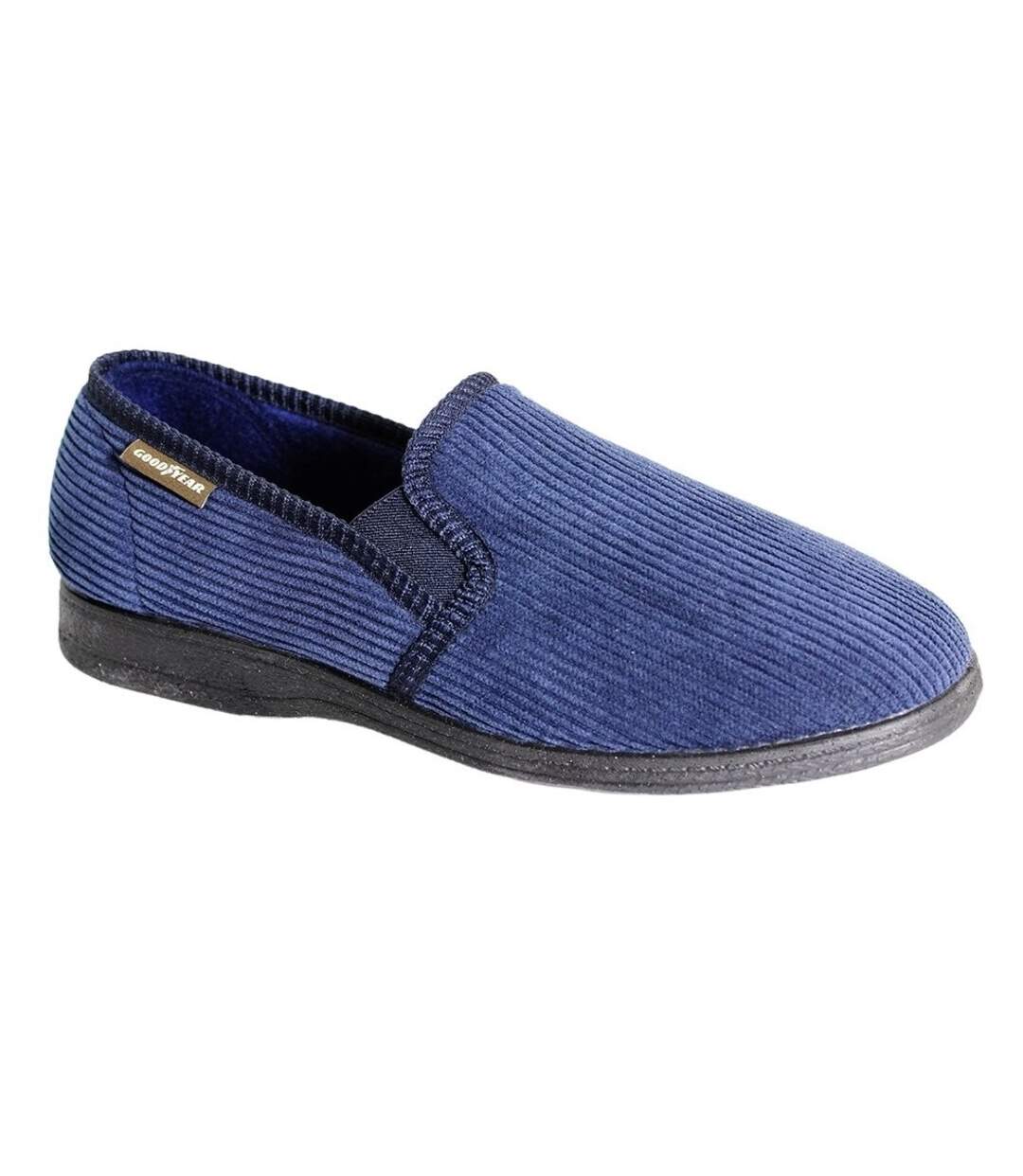 Chaussons humber homme bleu marine Goodyear