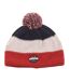 Knitted hat with pompom on top SUF19138 man