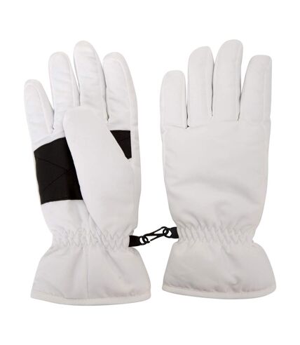 Gants de ski femme blanc Mountain Warehouse