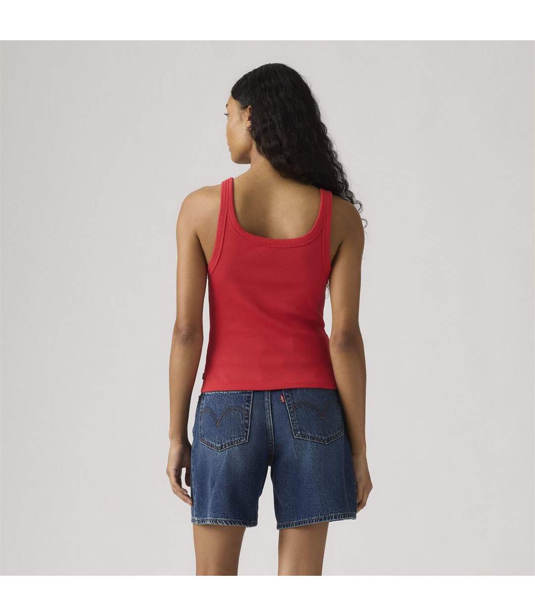 Débardeur Sporty Femme Rouge Levis-3