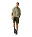 Chemise Manches Courtes De Voyage Homme Vert Sauge Regatta-1