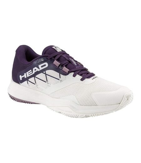 Chaussures De Padel Motion Team 1.5 Femme Blanc Cassé Blanc Violet Head