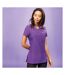 Ladies/womens *blossom* Tunic / Health Beauty & Spa / Workwear Purple Premier-1