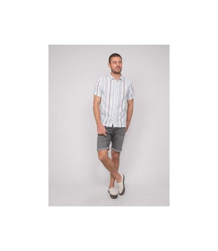 Chemise manches courtes rayures DOUPARICO