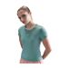 Womens/ladies Chill Swoosh Knitted Slim T-shirt Cannon Nike-2