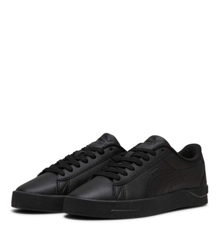 Womens/ladies Jada Platform Trainers Triple Black Puma