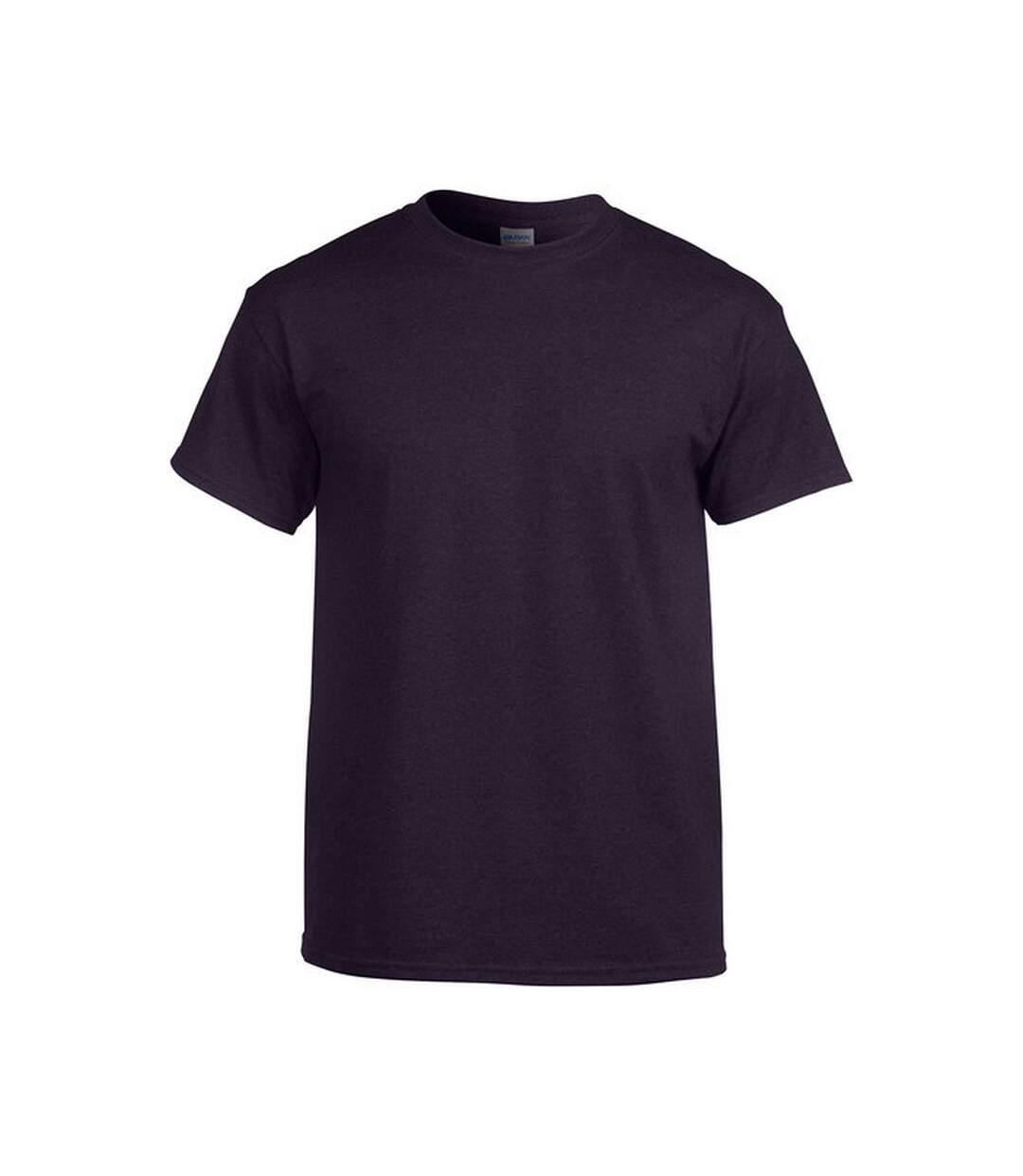 T-shirt Manches Courtes Heavy Cotton Adulte Violet Sombre Gildan-2