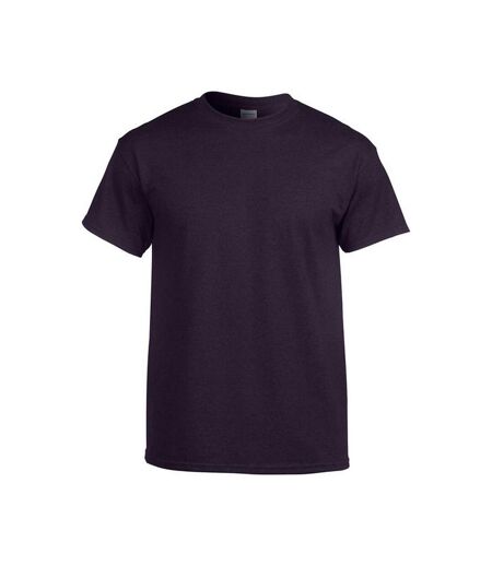 T-shirt Manches Courtes Heavy Cotton Adulte Violet Sombre Gildan