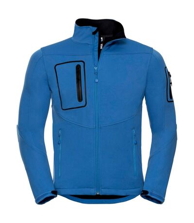 Russell Mens Sports Soft Shell Jacket (Azure) - UTPC6337