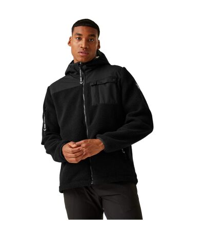 Mens Valensoles Christian Lacroix Fleece Jacket Black Regatta