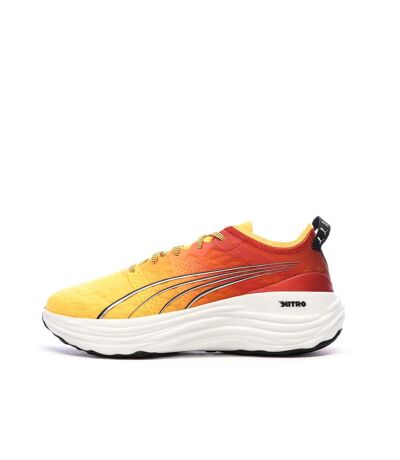 Chaussures de running oranges/rouges homme puma foreverrun
