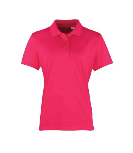 Polo Femme Rose Vif Premier