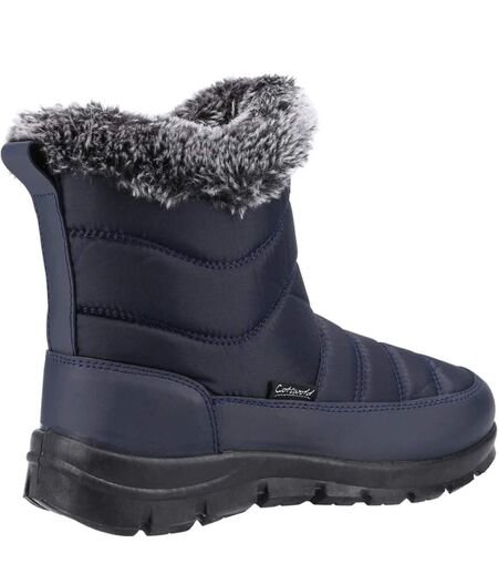 Womens/ladies longleat wellington boots navy Cotswold