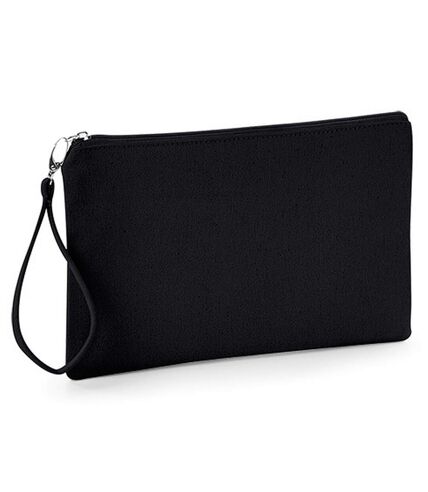 Westford Mill Pochette de poignet en toile (Noir) (10.2 x 6.7in) - UTPC3551