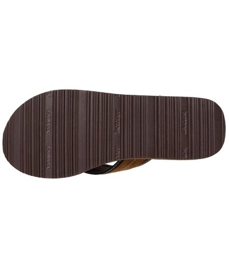 Isotoner Tongs homme ultra confortables, tiges larges