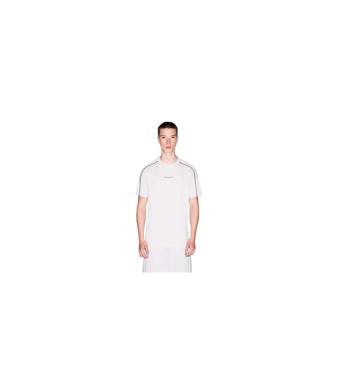T-shirt Homme Blanc Armani Exchange-1