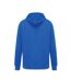 Unisex Adult Rila Recycled Cotton Lightweight Hoodie Royal Blue Iqoniq-3