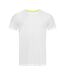 T-shirt hommes blanc Stedman-1