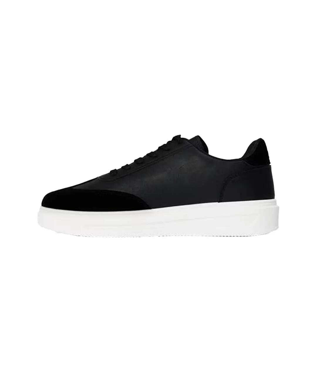 Mens Suede Trainers Black Original Penguin-2