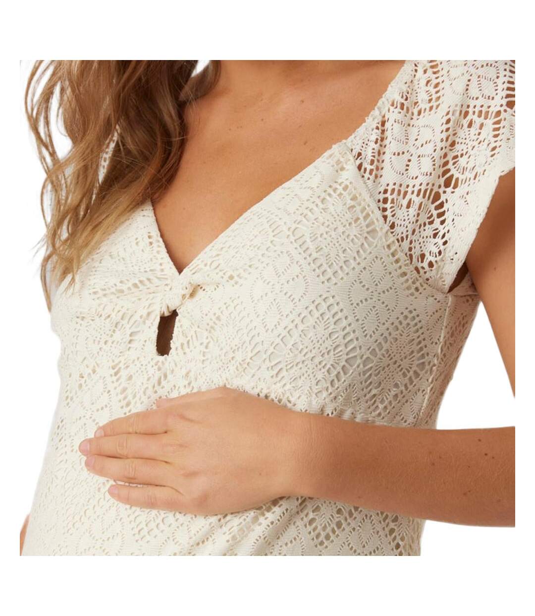 Robe Beige Femme Vero Moda Maternity Maya - L