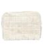 Trousse de Toilette Imitation Fourrure Fluffy 18cm Crème-2