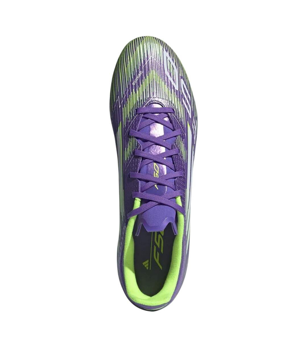 Chaussures De Foot F50 League Homme Violet Blanc Adidas-2