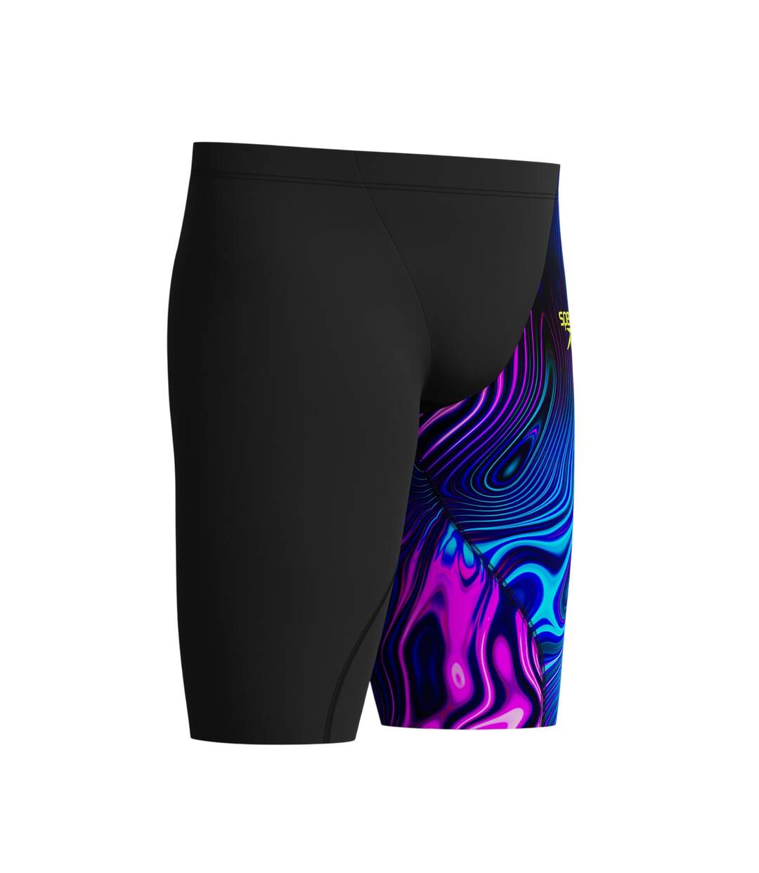 Mens Fastskin Lzr Ignite Gradient Jammer Shorts Black Purple Speedo-4