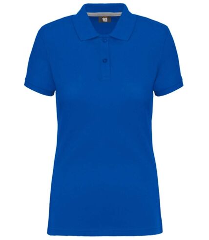 Polo manches courtes - Femme - WK275 - bleu roi