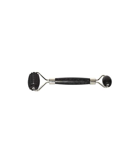 Rouleau de Massage 2 en 1 Jade 14cm Noir