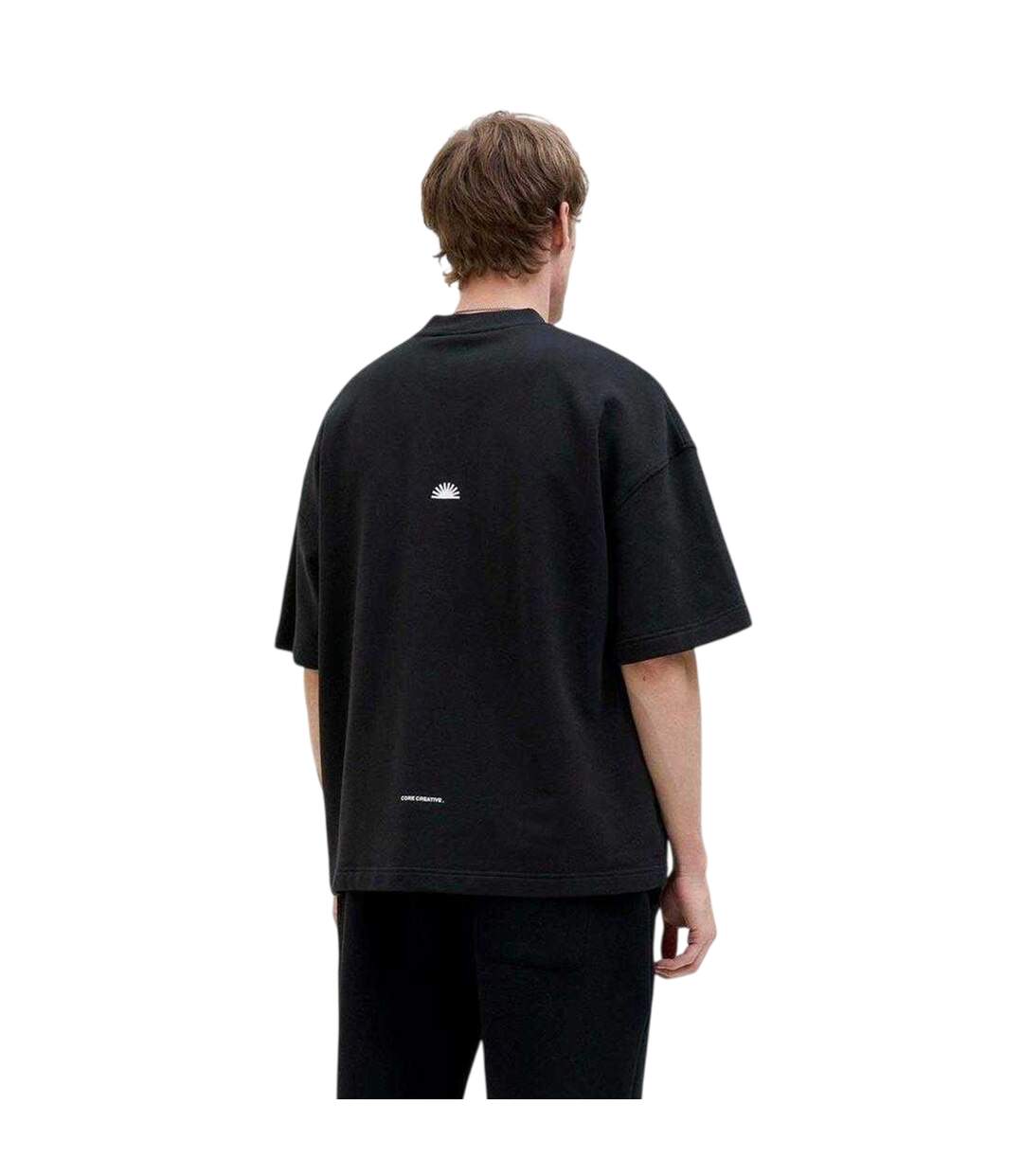 Sweat Motif/style Logo Homme Noir Jack And Jones-3