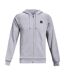 Veste À Capuche Rival Homme Gris Under Armour-2