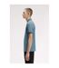 Mens Twin Tip Polo Shirt Blueberry Fred Perry-4