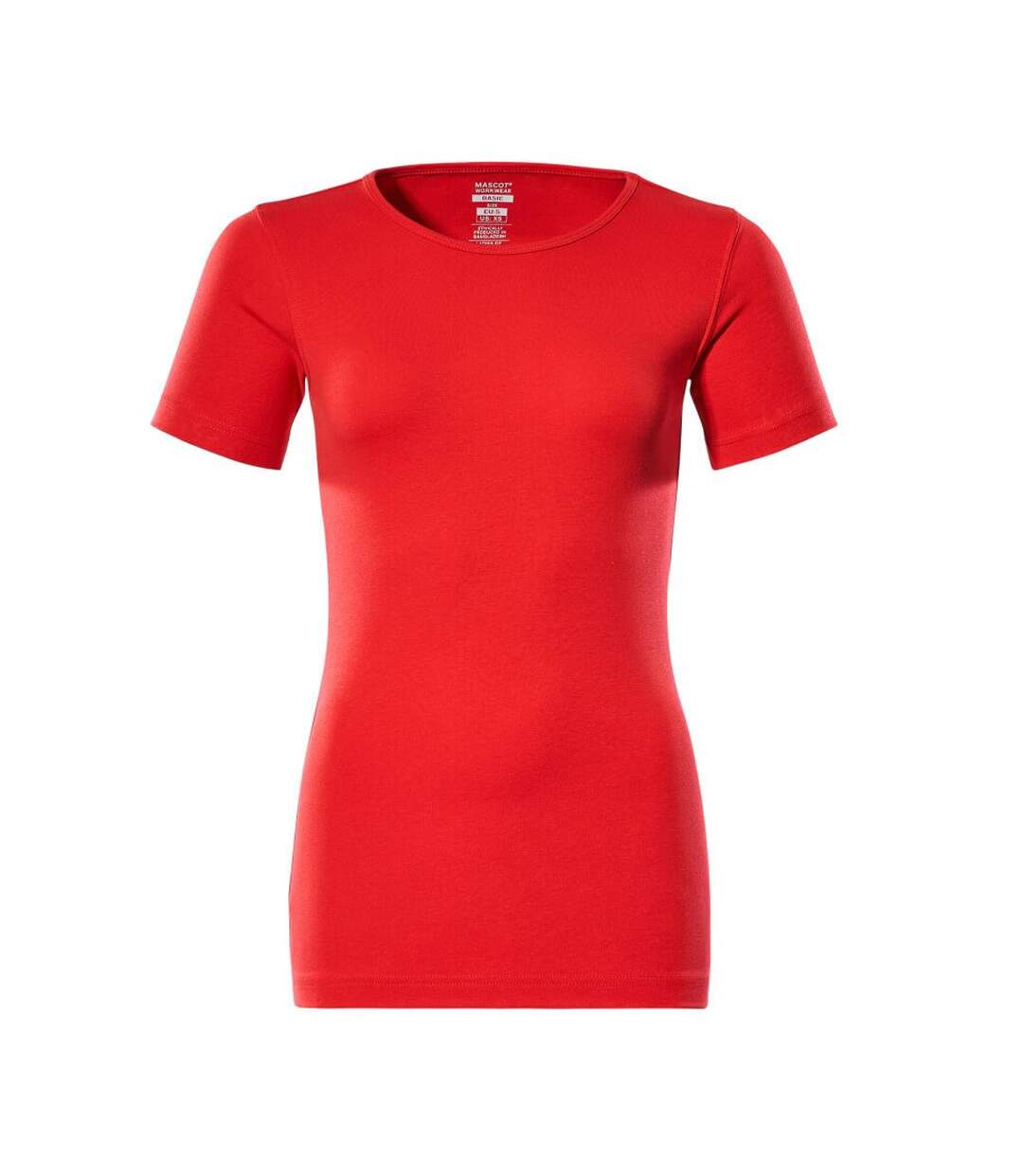 Womens/ladies Crossover Arras T-shirt Traffic Red Mascot-1