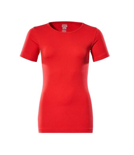 Womens/ladies Crossover Arras T-shirt Traffic Red Mascot