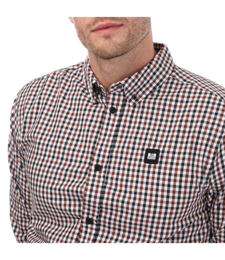 Chemise Barbaro Homme Marron Weekend Offender