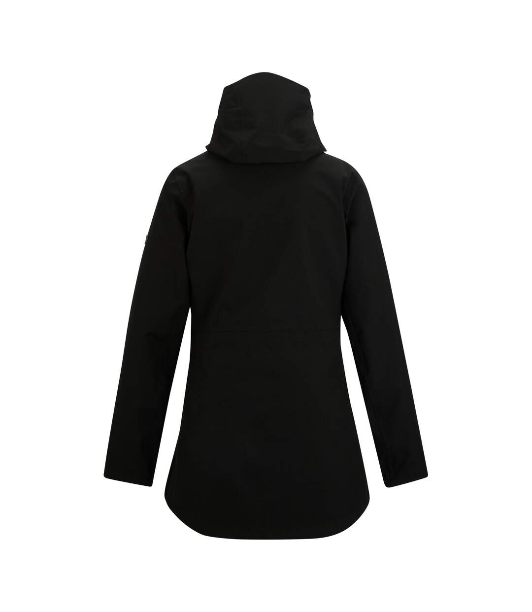 Womens/ladies Natalina Waterproof Jacket Black Regatta-3