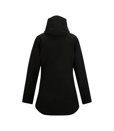 Womens/ladies Natalina Waterproof Jacket Black Regatta