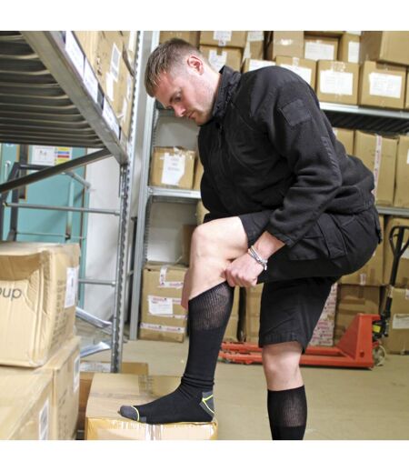 24 Pairs Mens Durable Knee High Work Socks