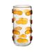 Vase Design en Verre Pebbles 32cm Ambre-1