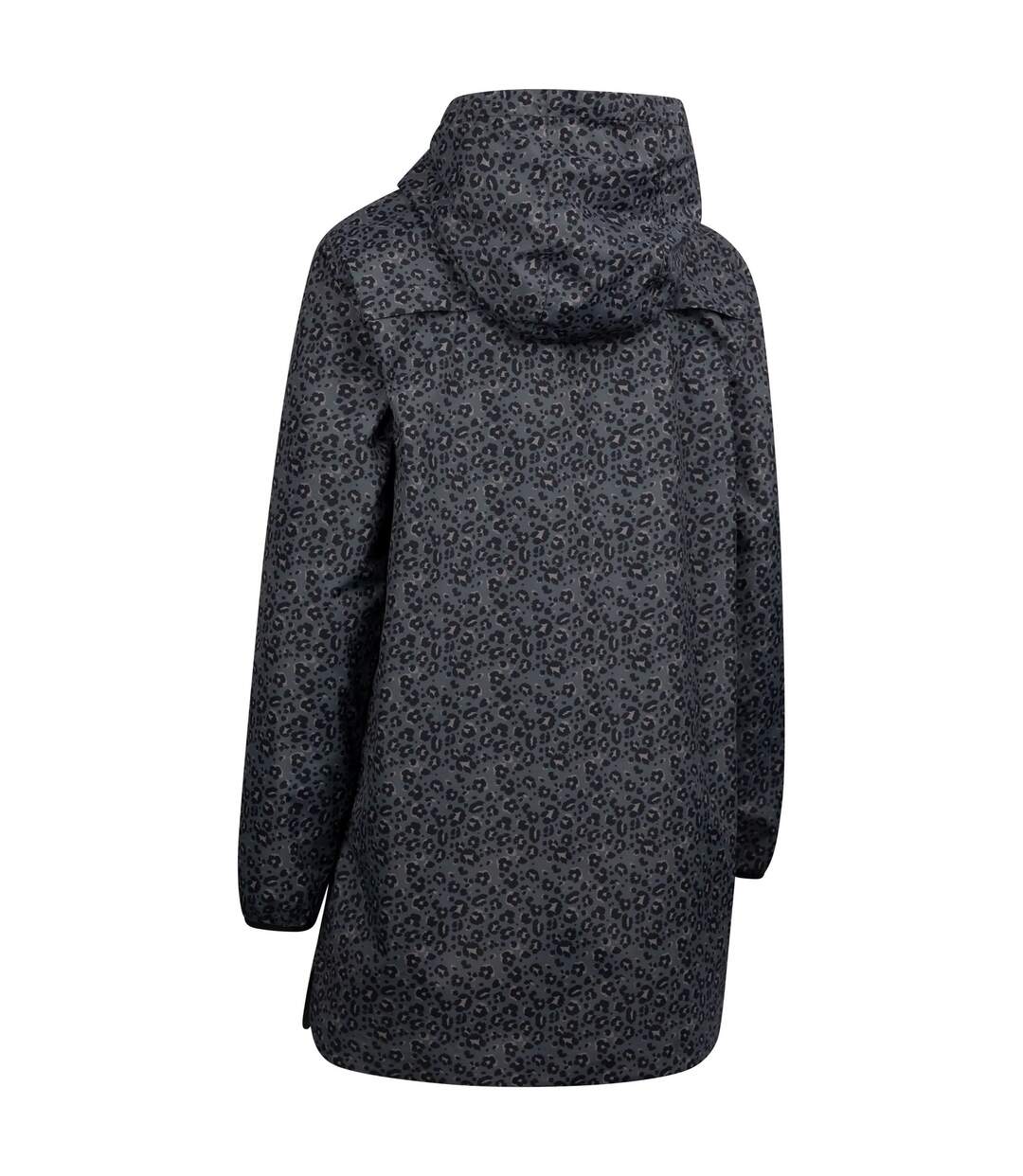 Womens/ladies parched waterproof jacket black Trespass-2