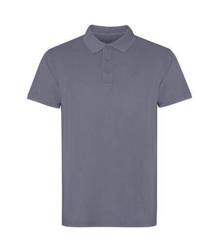 Polo Manches Courtes Cobain Adulte Gris Foncé Roly