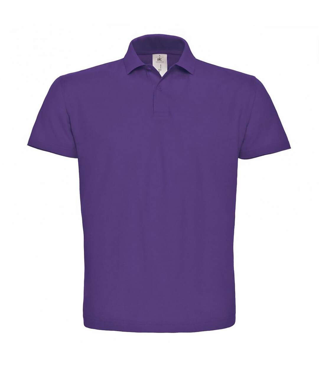 B&c Id.001 Polo À Manches Courtes Pour Hommes Violet B And C-2