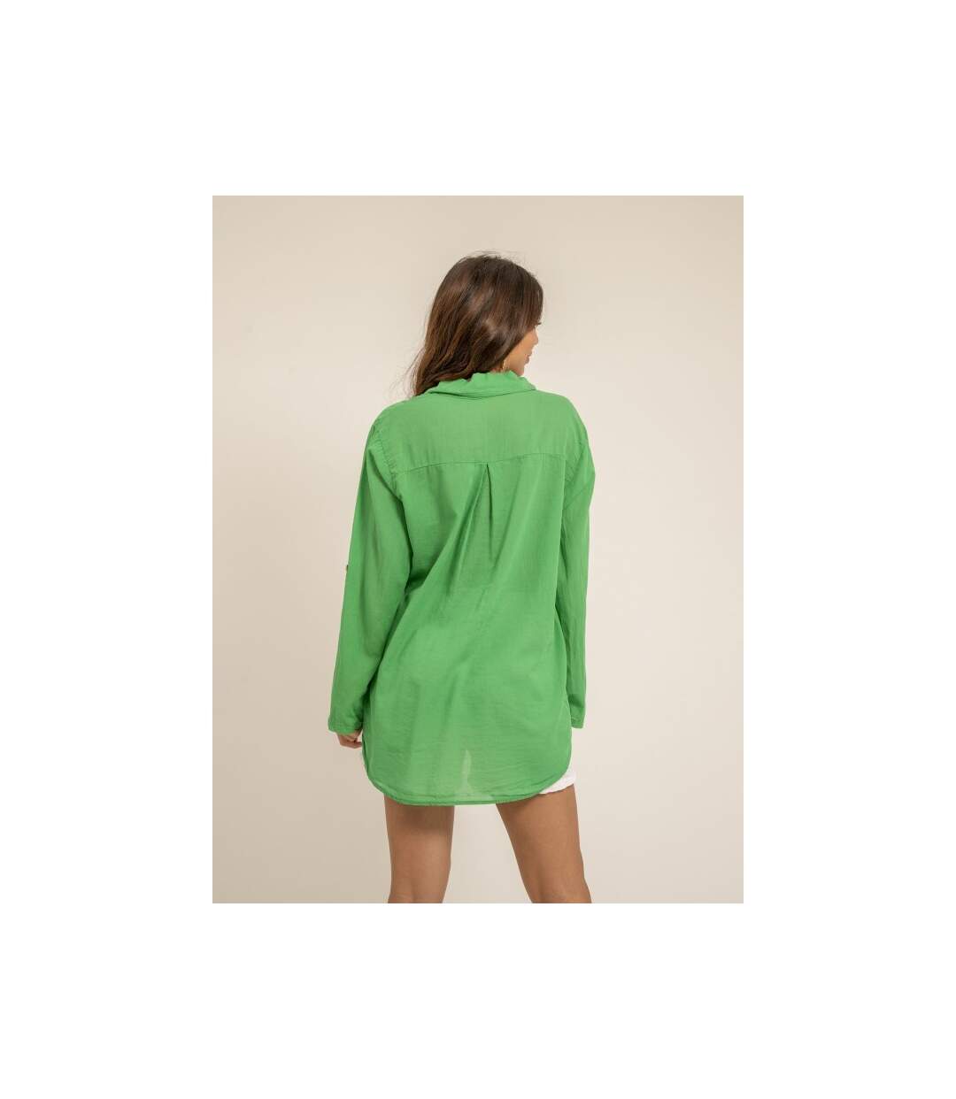Chemise manches longues coton ORINE - Dona X Lisa-2