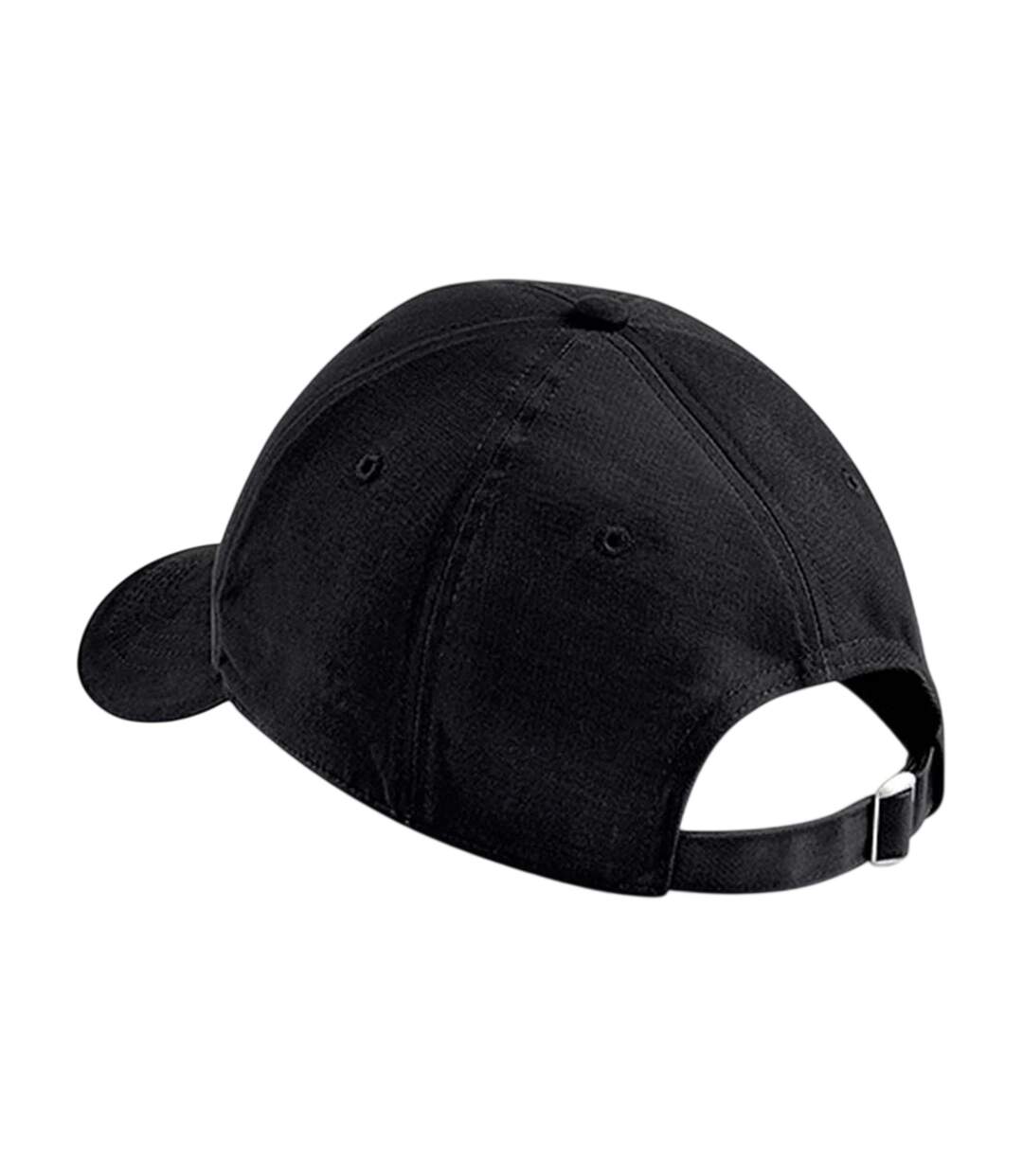 Casquette Motif/style 6 Panneaux Athleisure Noir Vert Clair Beechfield-2